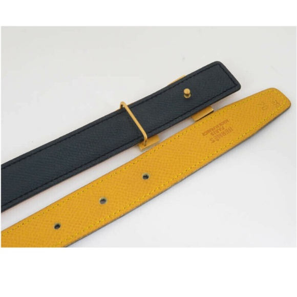 💯 AUTH HERMES LEATHER REVERSIBLE CONSTANCE H BELT - Picture 4 of 8